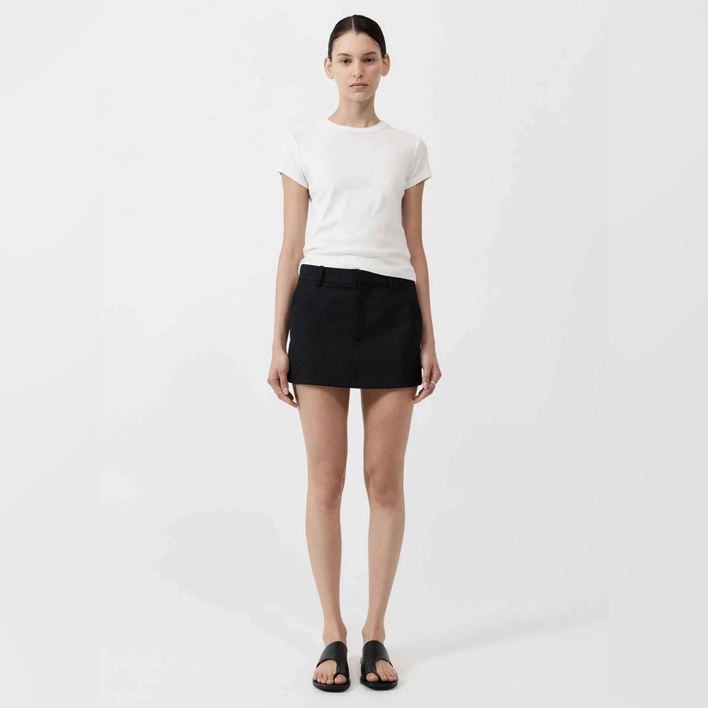 St Agni Carter Mini Skirt in Black